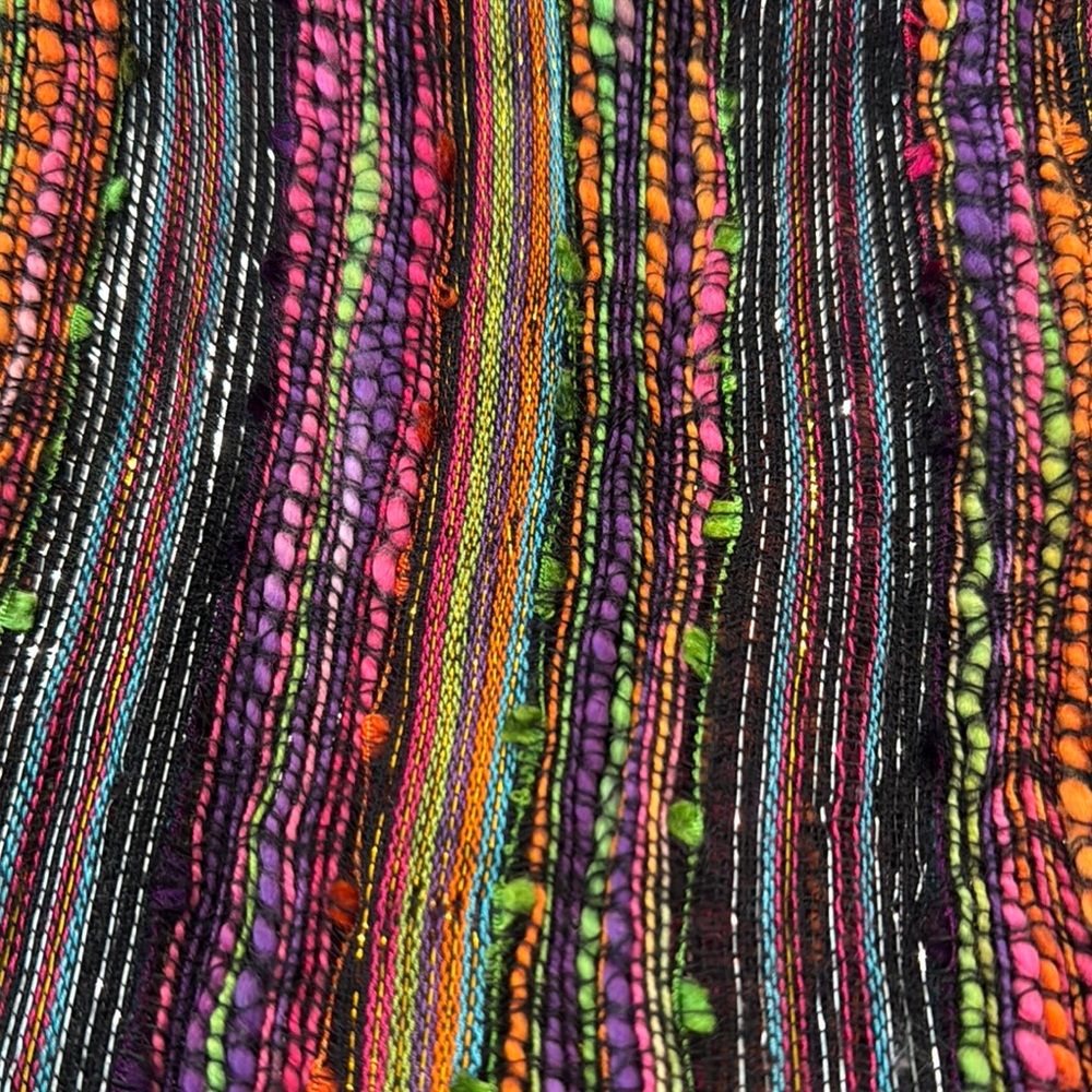 Colorful Striped Scarf - Picture 2 of 3